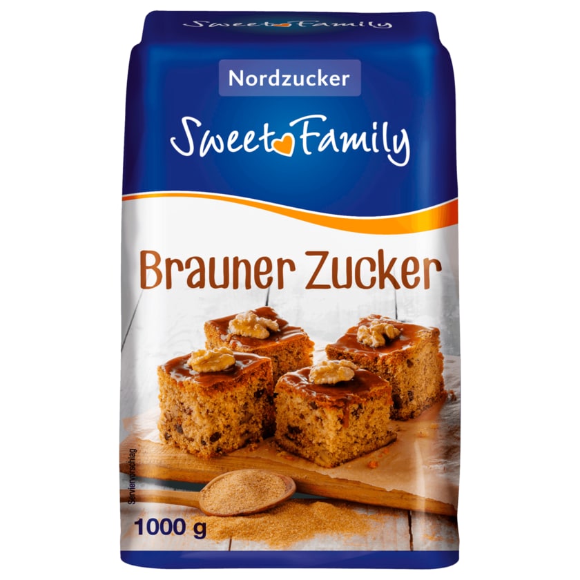 Sweet Family Brauner Zucker 1kg